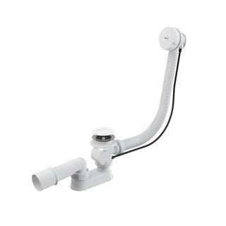 Слив-перелив для ванны AlcaPlast пластик 80см белый A51BM-80